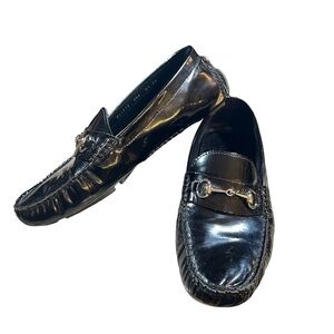 Cole Haan Evelyn Black Patent Driving Loafers Moccasins Women’s Size 8.5​​​​